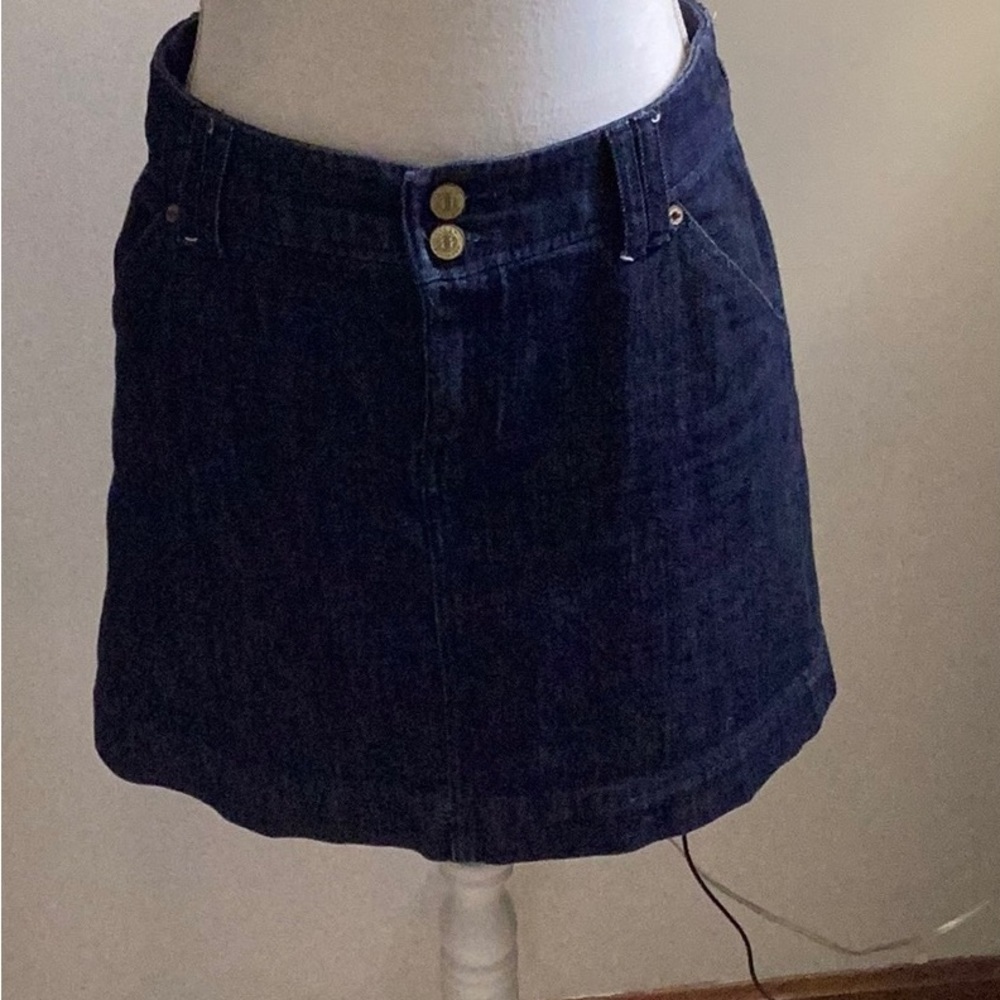 LILLY PULITZER, DENIM SKIRT